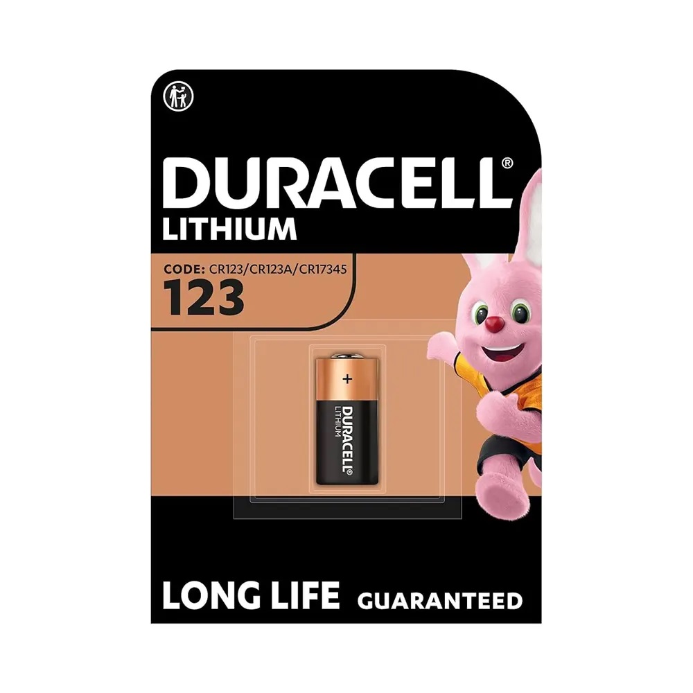 Duracell Batteria Specialistica litio ultra M3 3V CR123 CR123A CR17345