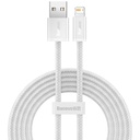Baseus Dynamic Series data cable Lightning 2.4A 1mt white CALD000402