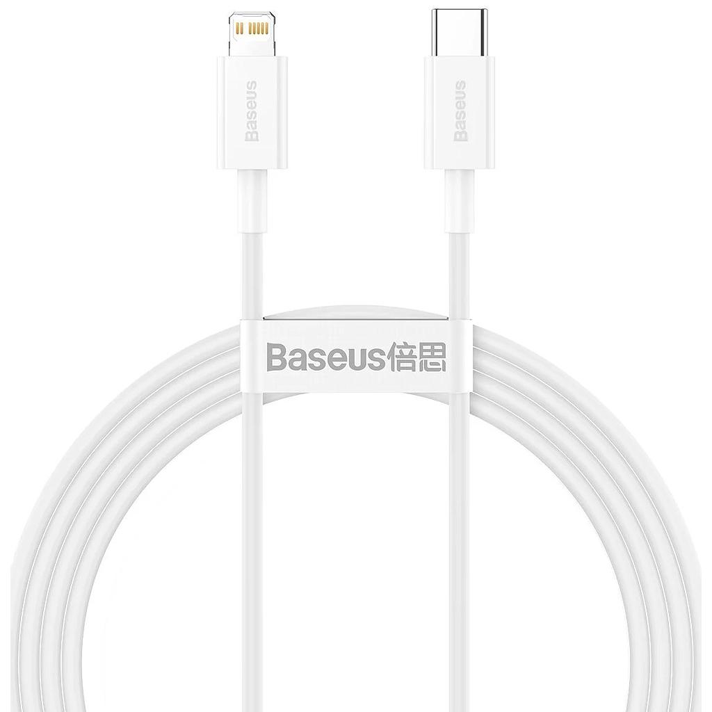 Baseus Superior Series data cable Type-C to Lightning 20W 1.5mt white CATLYS-B02