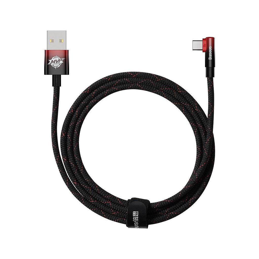 Baseus MVP 2 Elbow-shaped data cable Type-C 100W 2mt black CAVP000520