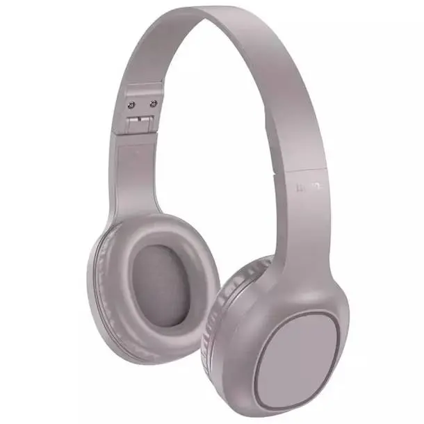 Hoco Headset Wireless W46 With AUX and TF Card Brown W46.BR