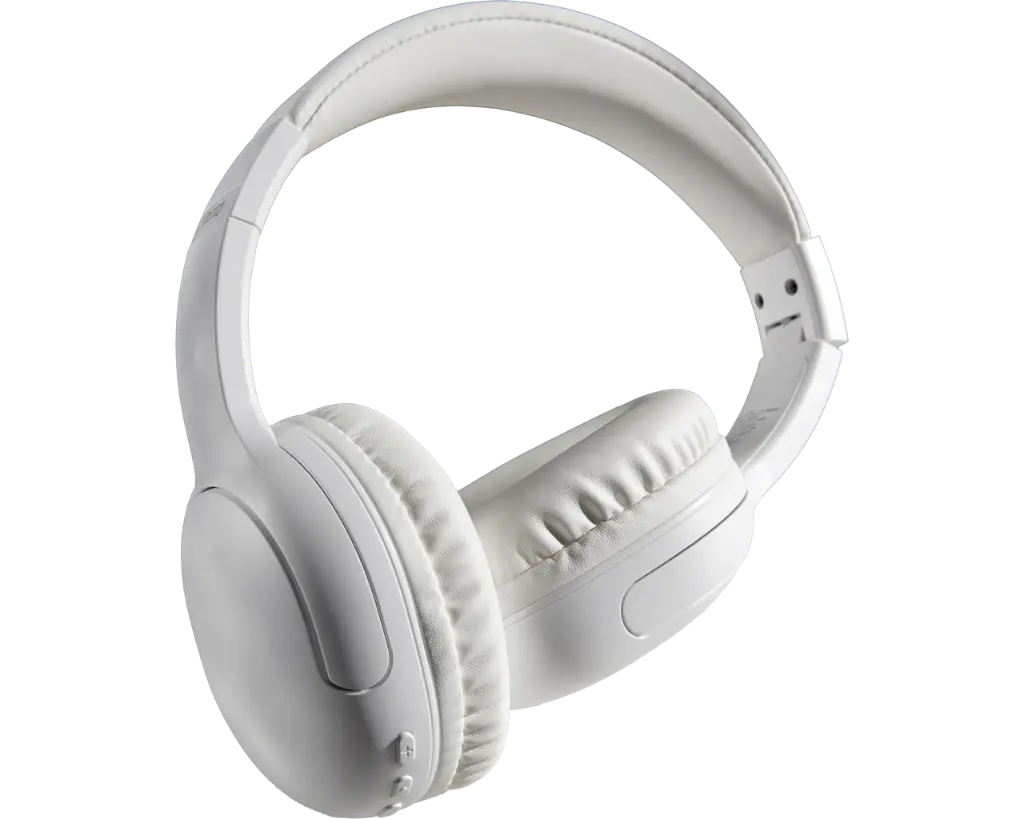 JVC Headset Wireless Gumy Band On-Ear Coconut White HASG20BTW