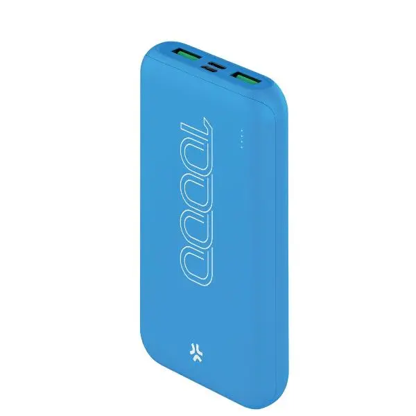 Celly Power Bank 10000mAh 10W Blue PBE10000CBL