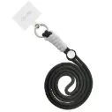 Celly Nylon Neck Strap with Badge 1.2 (m) Black LACETNYLBK