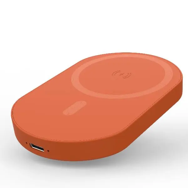 Celly Power Bank 3000mAh 5W Con MagSafe Mini Orange MAGMINIPB3000OR