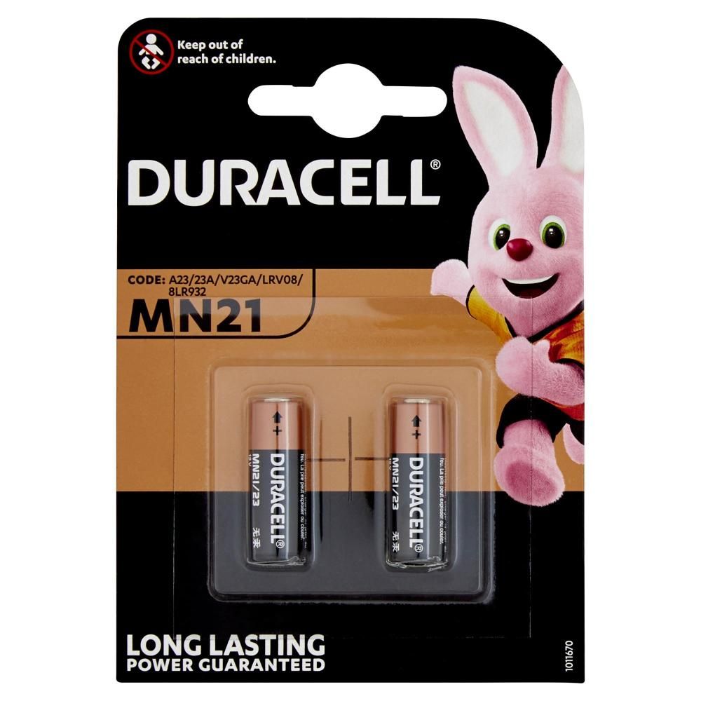 Duracell Battery Specialist alkaline 12V 2 pcs MN21 A23 V23GA 23A LRV08 8LR932