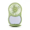 Muitomas Mini Portable Fan With Mirror And Light Green MIRRORFANGN
