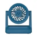 Muitomas Mini Ventilatore Portatile Da Scrivania Con Ricarica USB-C Blue DESKFANBL