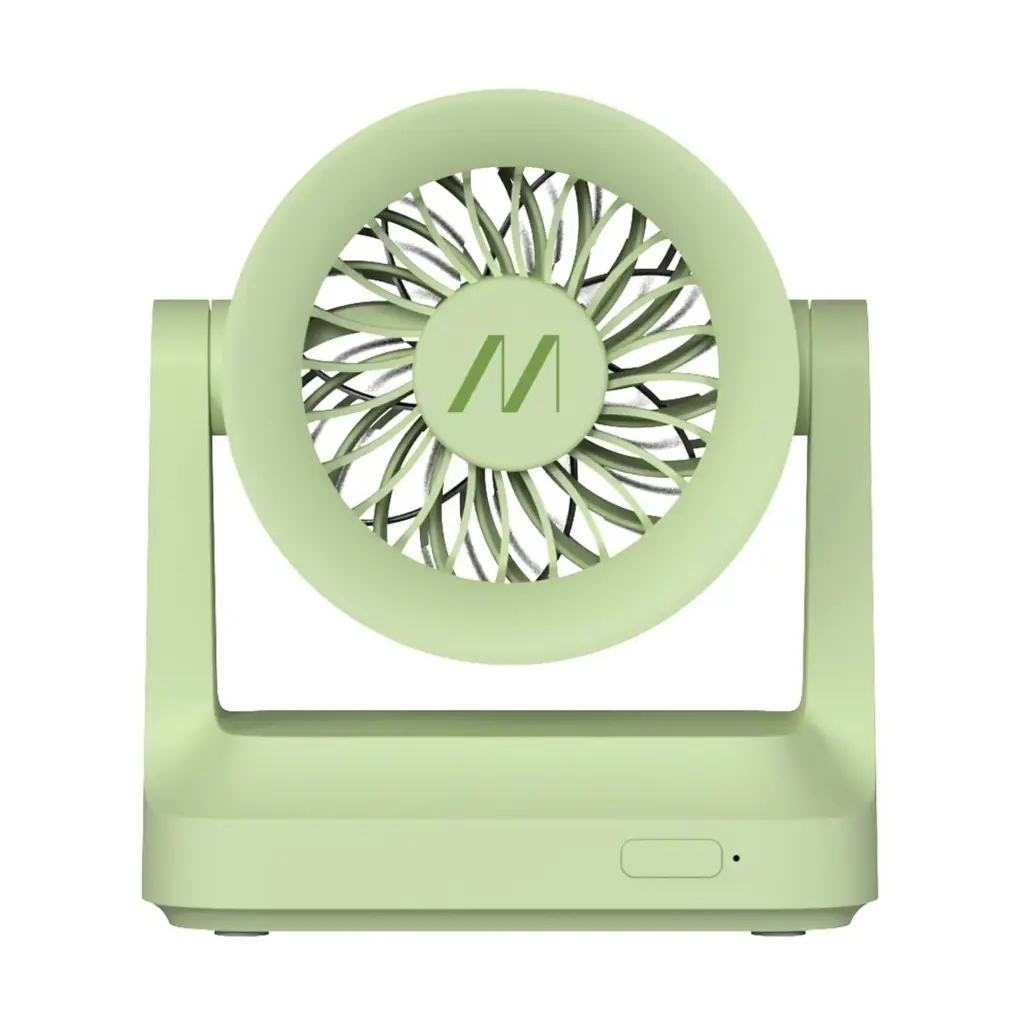 Muitomas Mini Ventilatore Portatile Da Scrivania Con Ricarica USB-C Green DESKFANGN