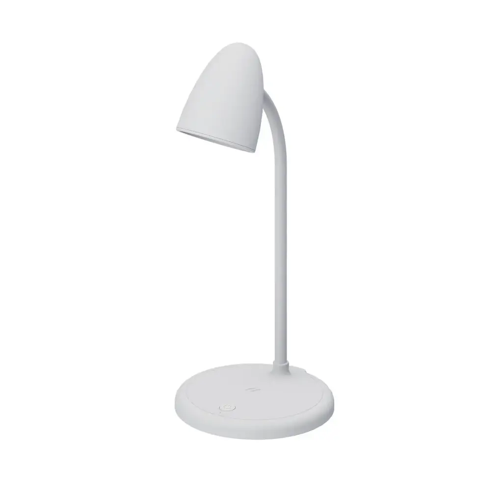 Muitomas Lampada LED Da Tavolo Flessibile White FLEXLAMPWH