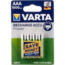 Varta battery ministilo AAA rechargeable 1000mAh 4pcs HR03