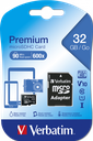 Verbatim Micro SD 32GB classe 10 SDHC 44083