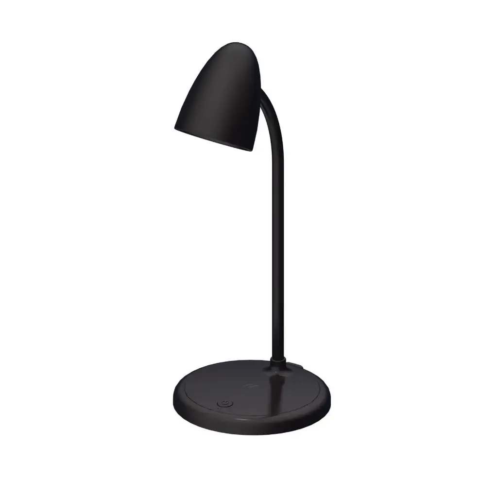 Muitomas Lampada LED Da Tavolo Flessibile Black FLEXLAMPBK