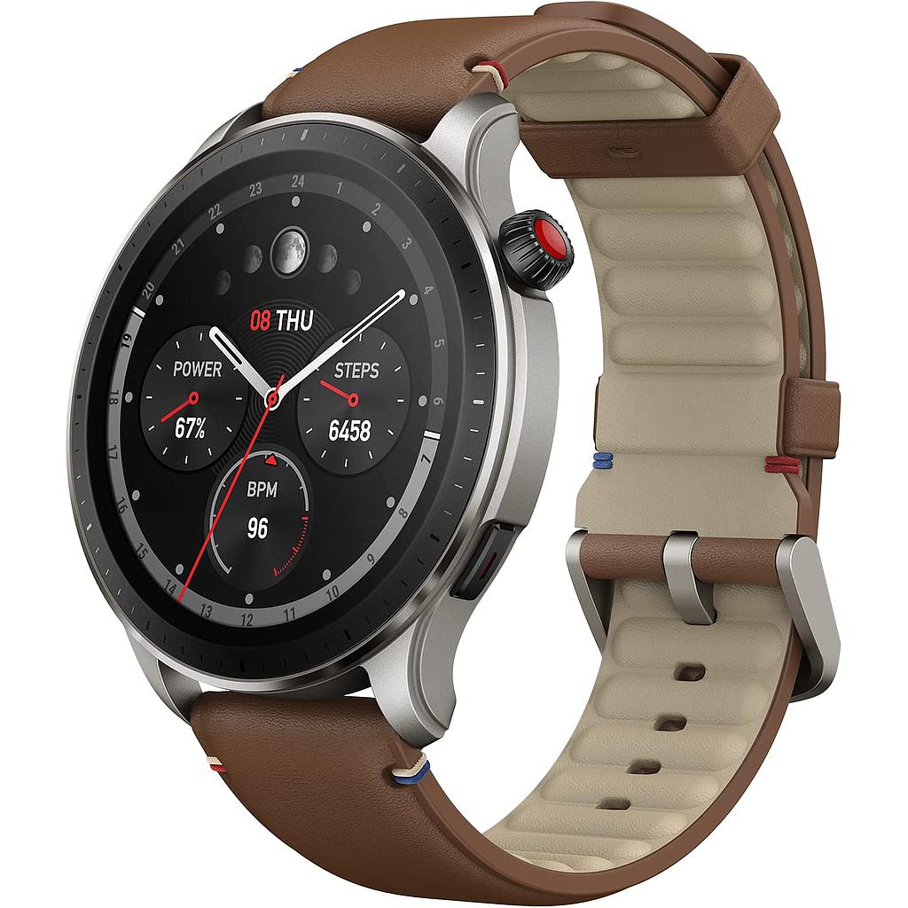 Amazfit GTR 4 smartwatch vintage brown W2166EU3N