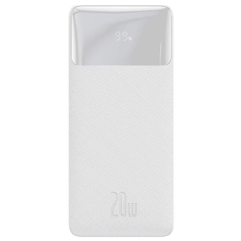 Baseus Power Bank 30000 mAh 20W bipow fast charge white PPBD050402