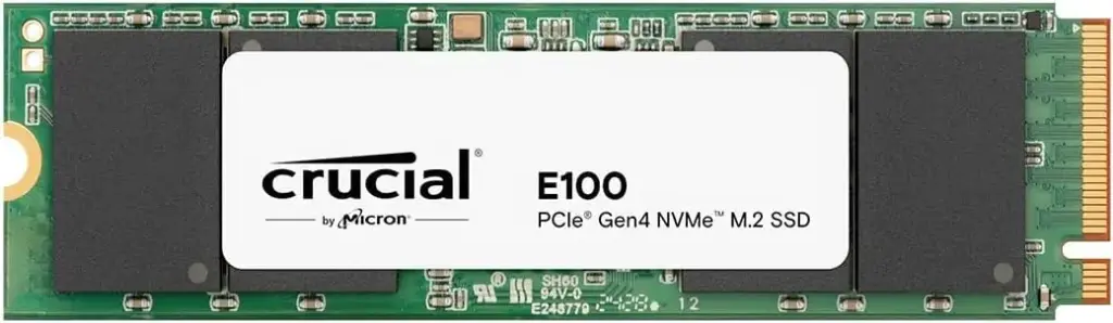 Crucial SSD 480GB M.2 NVMe PCle 4.0 E100 CT480E100SSD8