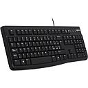 Logitech USB keyboard black Italian layout K120 920-002492