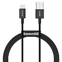Baseus Superior Series data cable Lightning 2.4A 1mt black CALYS-A01