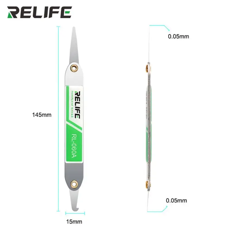 Relife Raschietto D'Acciaio Per LCD Curvi RL-060A