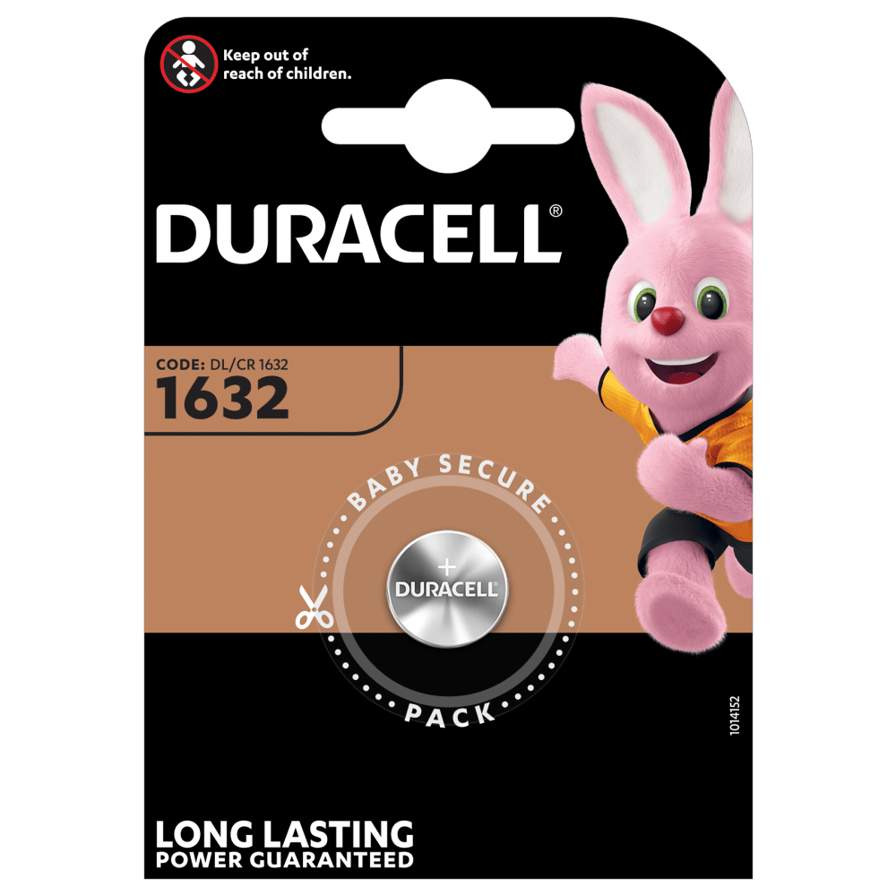 Duracell Batteria a Bottone litio 3V 1 pz CR1632 DL1632