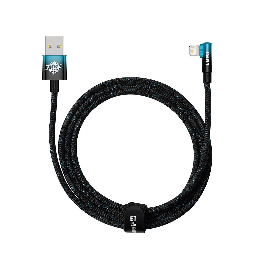 Baseus MVP 2 Elbow-shaped data cable Type-C 100W 2mt blue CAVP000521