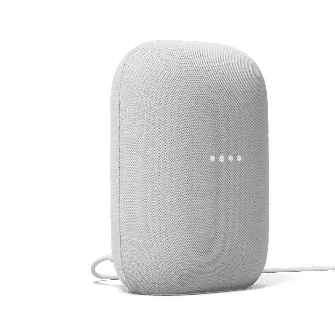 Google Nest Audio with Google Assistant silver GA01420-ES