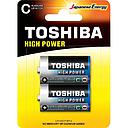 Toshiba Battery half-torch alkaline 2pcs 1.5V R14