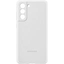 Samsung case S21 FE silicon cover white EF-PG990TWEGWW