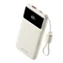Vention Power Bank 10000 mAh 22.5W con Cavo Dati Type-C White (XGYW0-39-TY)