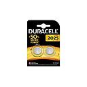 Duracell Battery Button lithium 3V 2 pcs DL2025 CR2025