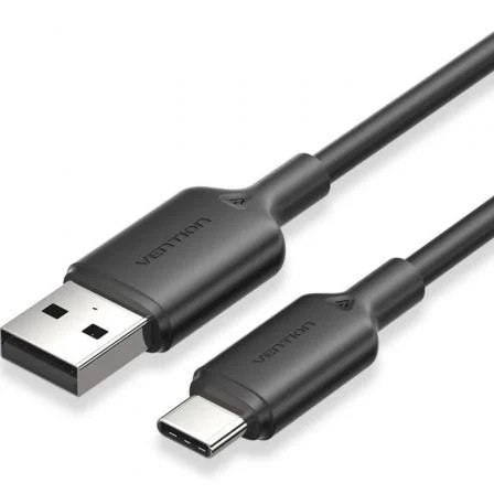 Vention Cavo Dati USB to Type-C 60W (2m) Black (CTQBH)