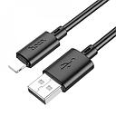 Hoco data cable Lightning 1mt 2.4A fast charging black X88