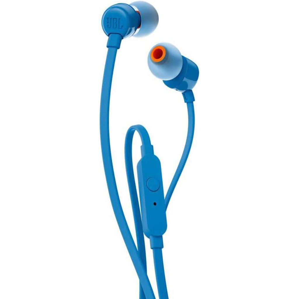 JBL Earphones Tune T110 In Ear jack 3.5 mm blue JBLT110BLU