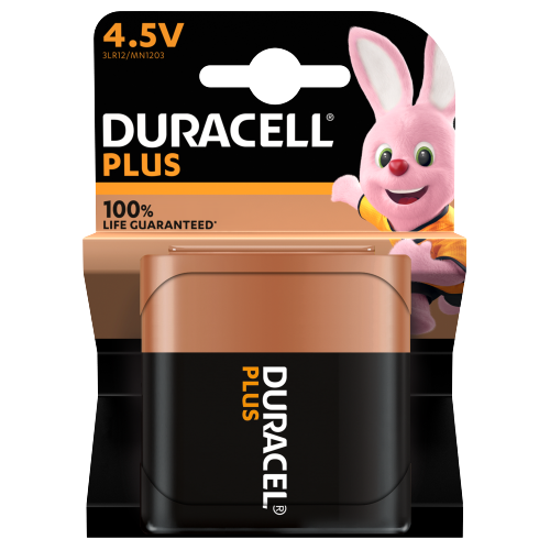 Duracell Batteria 4.5V alcalina Plus MN1203 3LR12