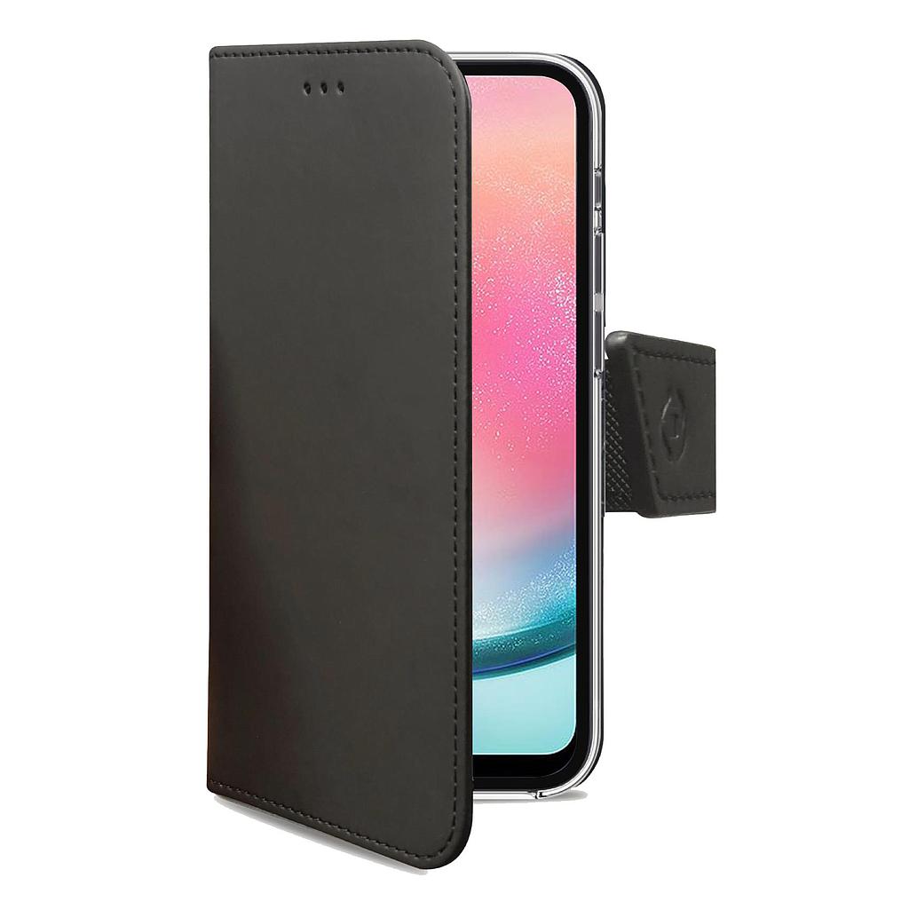 Case Celly Samsung A24 4G wallet black WALLY1038