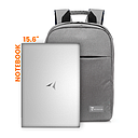 Techmade laptop backpack 15.6" grey TM-KLB-GY