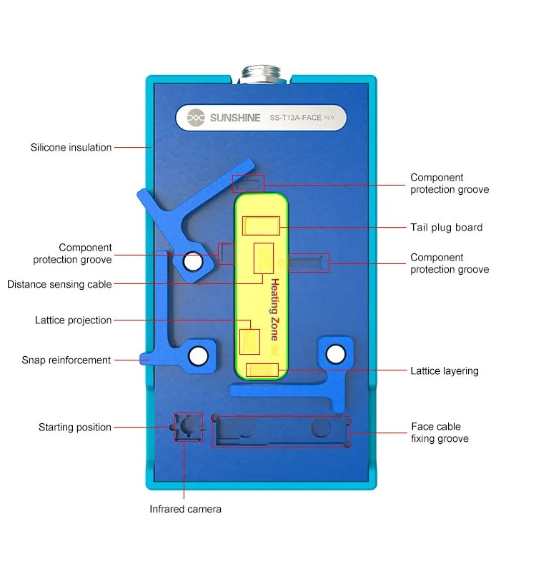 Sunshine Base Heating Motherboards T12A Face ID