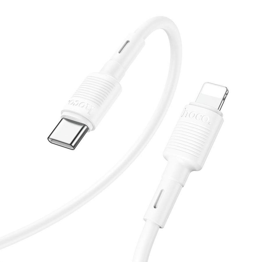 Hoco data cable Type-C to Lightning 1mt 20W fast charging white X83