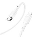 Hoco data cable Type-C to Lightning 1mt 20W fast charging white X83