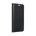 Case for iPhone 14 iPhone 15 Luna book flip black