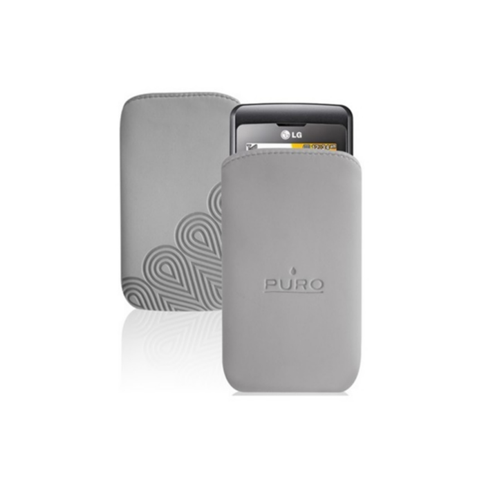 Case Puro Universale M Fondina Nabuk grey