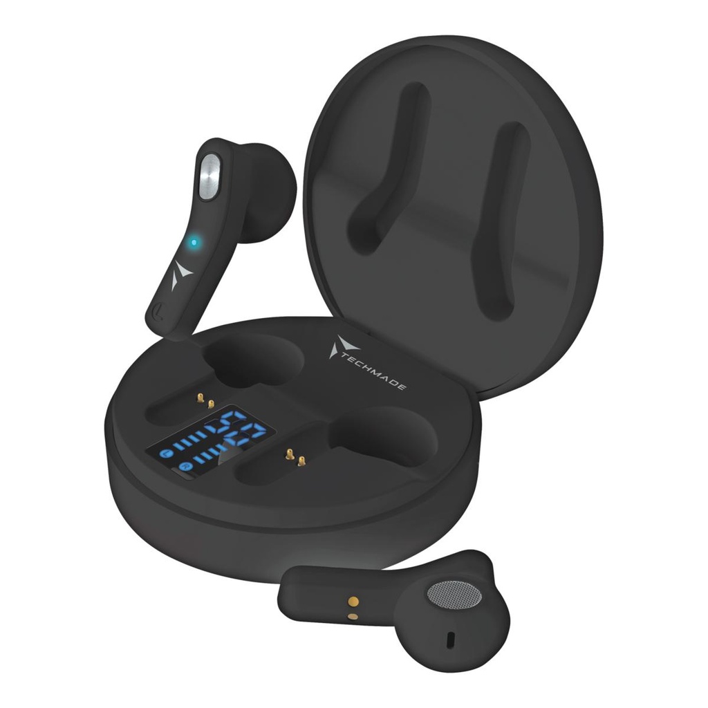 Techmade Auricolari Bluetooth black TM-HP178-BK