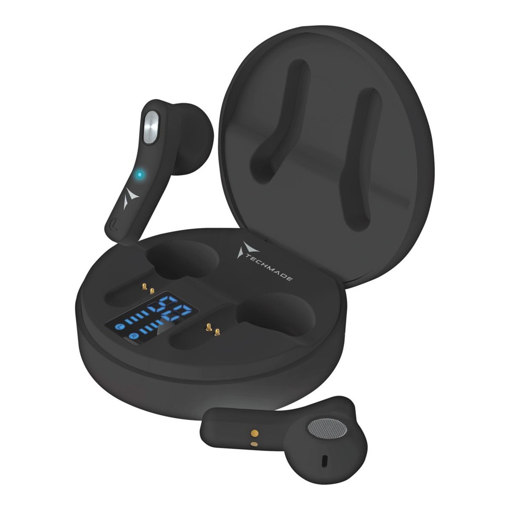 Techmade Headset Bluetooth black TM-HP178-BK