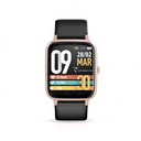 Techmade Smartwatch Move GPS integrated rose gold case black strap TM-MOVE-GDRBK