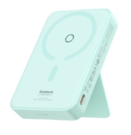 Baseus Power Bank 5000mAh 20W MagSafe Magnetic Wireless MagPro Peppermint Blue P10064101333-00