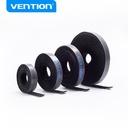 Vention Nastro in velcro 2mt black KAABH