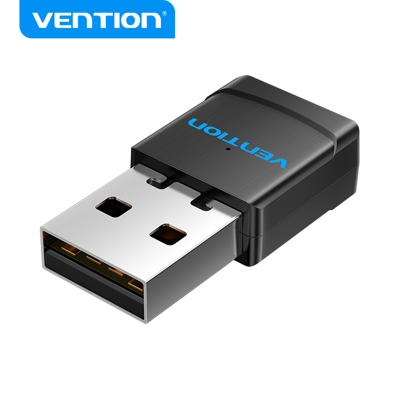 Vention Adapter USB Wi-Fi Dual Band 2.4GHz/5GHz black KDSB0