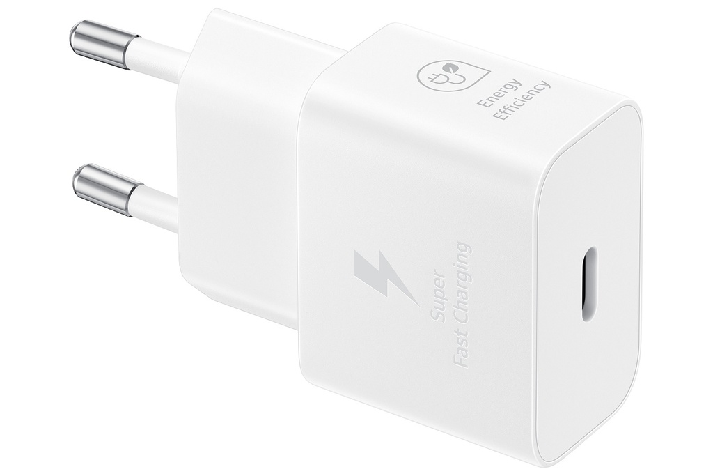 Samsung Caricabatterie USB-C 25W super fast charger white EP-T2510NWEGEU