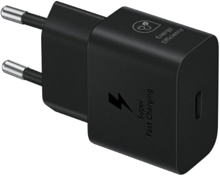 Samsung Caricabatterie USB-C 25W super fast charger black EP-T2510NBEGEU