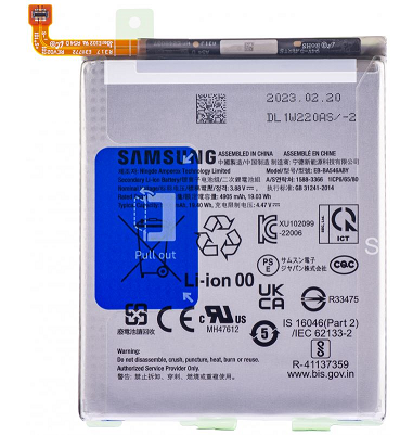 Samsung Battery Service Pack A34 5G SM-A346B, A54 5G SM-A546B EB-BA546ABY GH82-31469A GH82-31204A